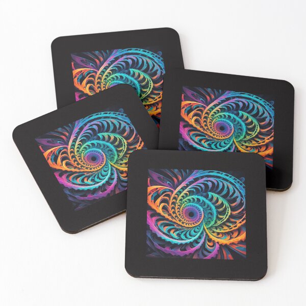 Item preview, Neon Vortex of Infinite Motion #3 designed and sold by Helios Be. Lavsh.