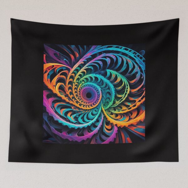 Item preview, Neon Vortex of Infinite Motion #3 designed and sold by Helios Be. Lavsh.