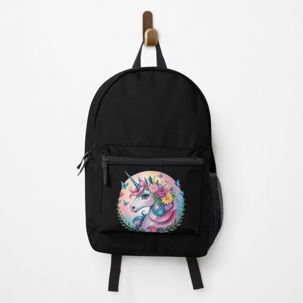 Item preview, Colorful Unicorn with Butterflies designed and sold by jkrphoto.