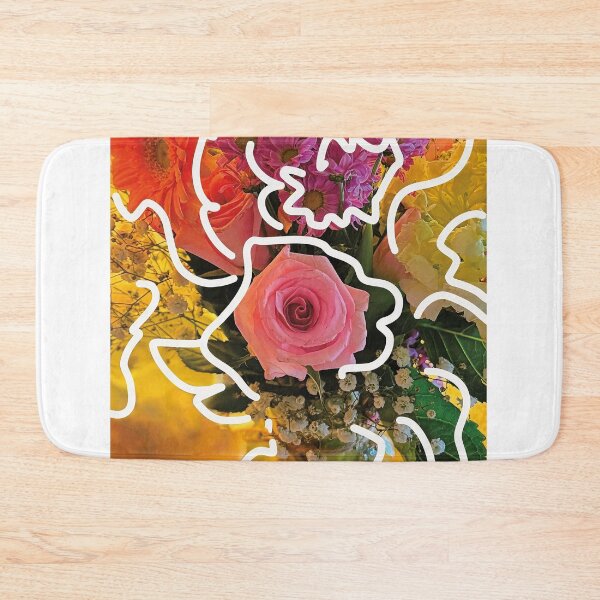 Item preview, Pink Bullseye Giga Gorgeous Bloom trace art designed and sold by Giga Gorgeous Blooms.