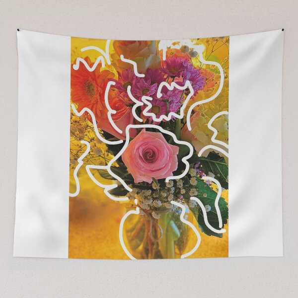 Item preview, Pink Bullseye Giga Gorgeous Bloom trace art designed and sold by Giga Gorgeous Blooms.