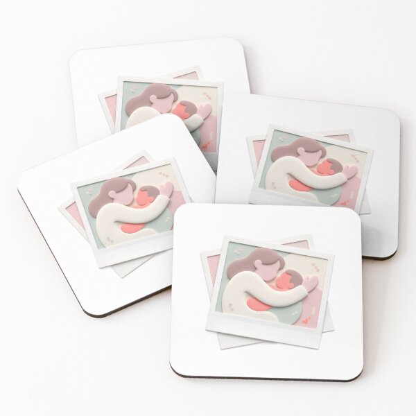 Item preview, Polaroid photos of mother hugging baby designed and sold by Creative88Art.