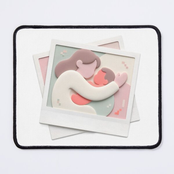 Item preview, Polaroid photos of mother hugging baby designed and sold by Creative88Art.