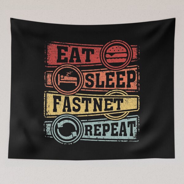 Item preview, Eat Sleep Fastnet Repeat designed and sold by GabbyKash.
