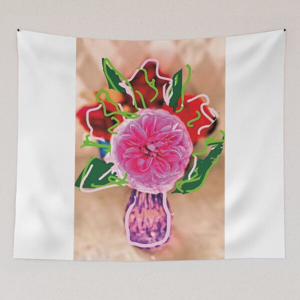 Item preview, Miss Gertrude Giga Gorgeous Bloom trace art designed and sold by Giga Gorgeous Blooms.