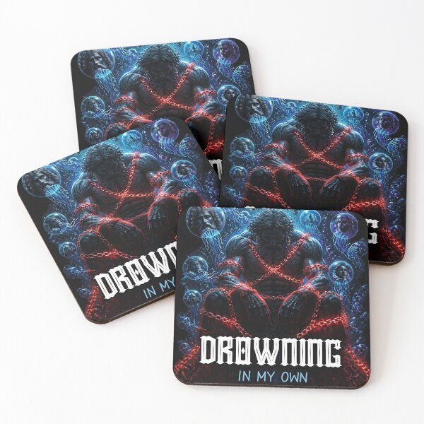 Item preview, Drowning In My Own Thoughts Shirt – Dark Titan Mythology Aesthetic Design designed and sold by ArtisElec.