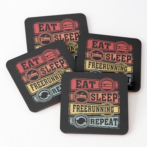 Item preview, Eat Sleep Freerunning Repeat designed and sold by GabbyKash.