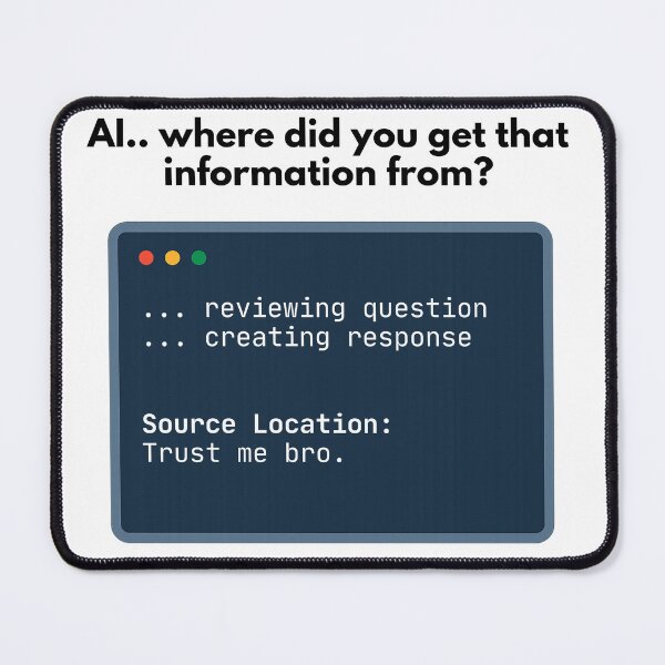 Item preview, Trust Me Bro – Funny AI Meme | ChatGPT Humor | Tech & Developer Joke designed and sold by AiHumorArtShop.