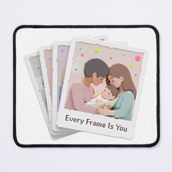 Item preview, Family photo album with parents and baby, together designed and sold by Creative88Art.