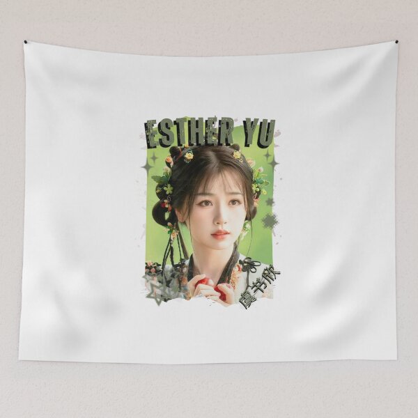 Item preview, Esther Yu — 虞书欣 Chinese Actress Cdrama China Wuxia Historical Entertainment Collage Digital Art PortraitJapanese Drama Actor designed and sold by AJUNICE STUDIO.