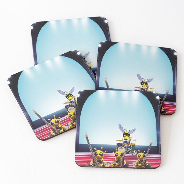 Item preview, Cute Bee Concert Scene designed and sold by TheMarketplaceworld.