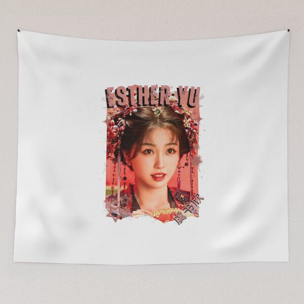 Item preview, Esther Yu — 虞书欣 Chinese Actress Cdrama China Wuxia Historical Entertainment Collage Digital Art PortraitJapanese Drama Actor designed and sold by AJUNICE STUDIO.