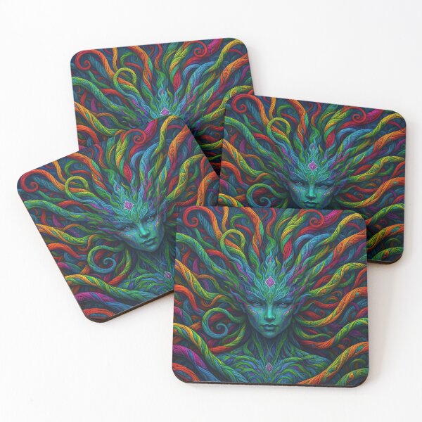 Item preview, Lab Visions 047: Emerald Vine Guardian designed and sold by The Psychedelic Anarchist.
