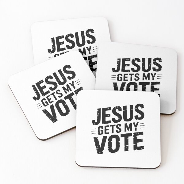 Item preview, Jesus Gets My Vote designed and sold by theartfulaspie.