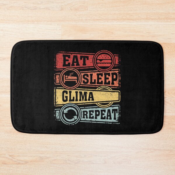 Item preview, Eat Sleep Glima Repeat designed and sold by GabbyKash.