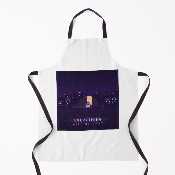 Item preview, Everything Will Be Okay — Lo-Fi Rooftop Girl designed and sold by KAJÖ SHOP.