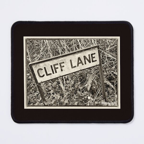 Item preview, Cliff Lane sign, Grappenhall, Warrington, Cheshire, WA4 3AA designed and sold by Local gifts from HotpixUK .