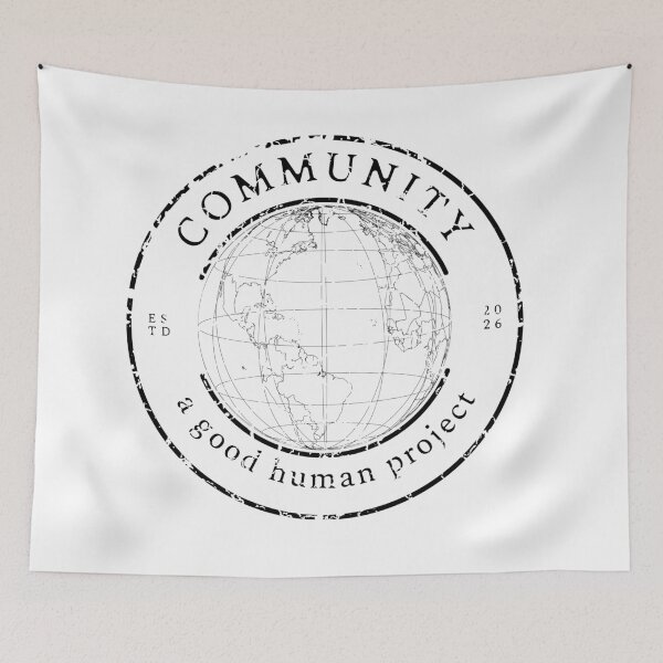 Item preview, community, a good human project designed and sold by humanelle.