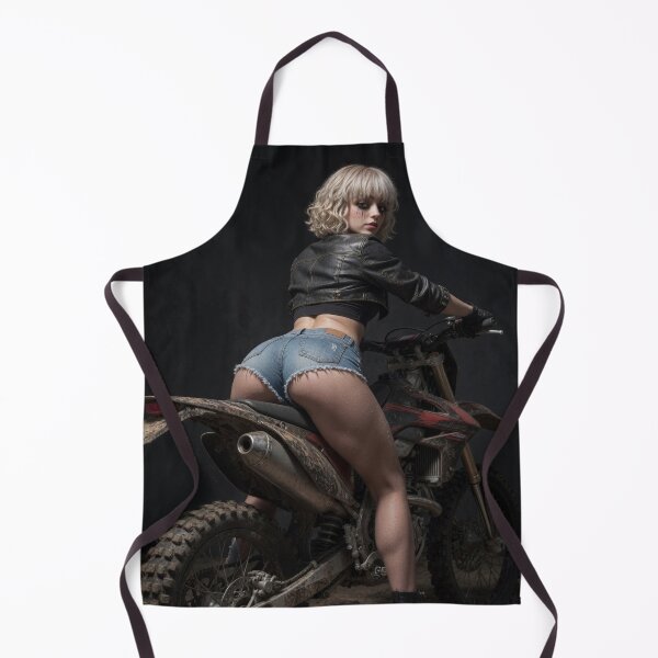 Item preview, Dirt Bike Rocker Girl designed and sold by EnticingAI.