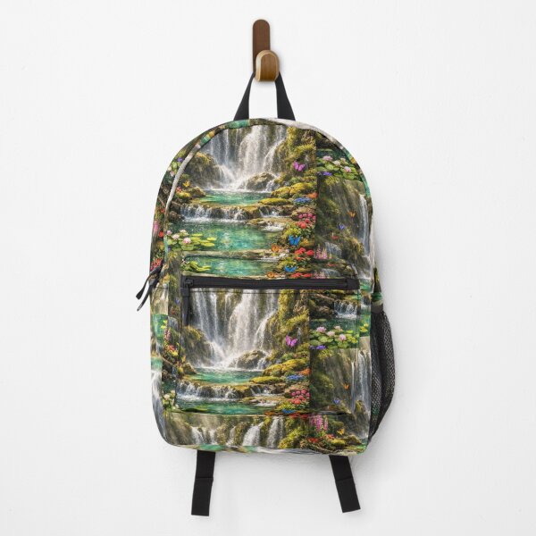Item preview, The Enchanted Waterfall Forest. designed and sold by JoyNest = "The nest of joy".