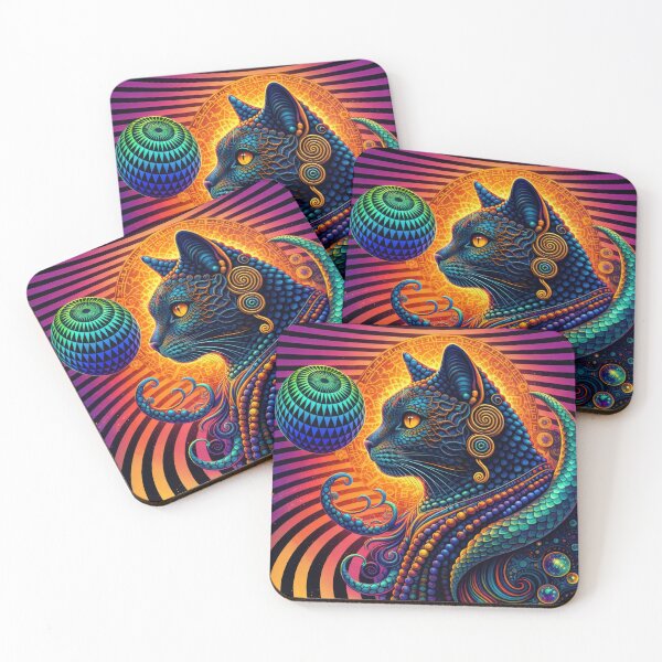 Item preview, Lab Visions 050: Cosmic Cat designed and sold by The Psychedelic Anarchist.