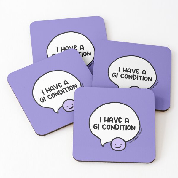 Item preview, I Have A GI Condition Speech Bubble designed and sold by WCFreckles.