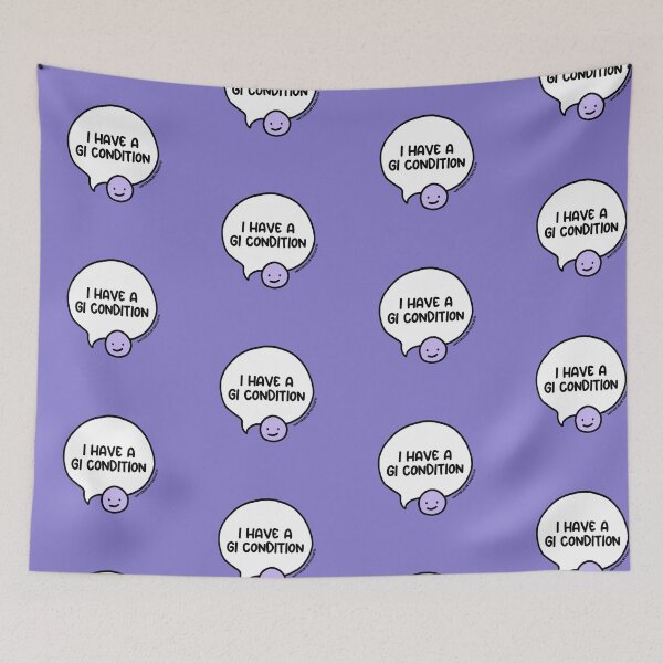 Item preview, I Have A GI Condition Speech Bubble designed and sold by WCFreckles.