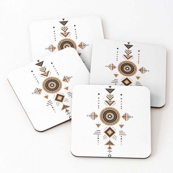 Item preview, Modern African Geometric Symbol – Tribal Abstract Pattern, Minimal Afrocentric Design, Ethnic Boho Art designed and sold by Rooted Culture.