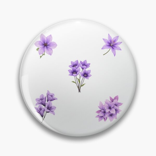 Item preview, Pretty Purple Flowers  designed and sold by silviaol.
