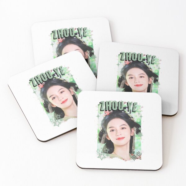 Item preview, Zhou Ye — 周也 Chinese Actress Cdrama China Wuxia Historical Entertainment Collage Digital Art PortraitJapanese Drama Actor designed and sold by AJUNICE STUDIO.