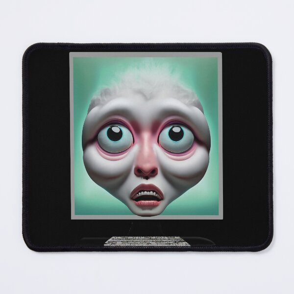 Item preview, Wide-Eyed Wonder – Surreal Character Portrait designed and sold by TheMarketplaceworld.