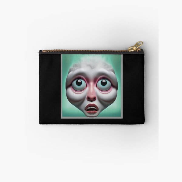 Item preview, Wide-Eyed Wonder – Surreal Character Portrait designed and sold by TheMarketplaceworld.