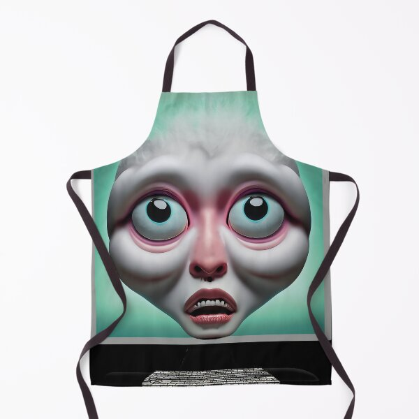 Item preview, Wide-Eyed Wonder – Surreal Character Portrait designed and sold by TheMarketplaceworld.