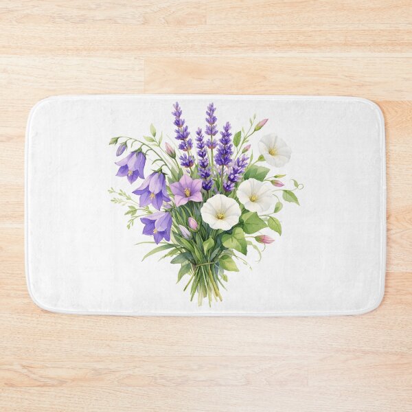 Artikelvorschau, Aquarell-Blumenstrauß mit Wildblumen entworfen und verkauft von silviaol.