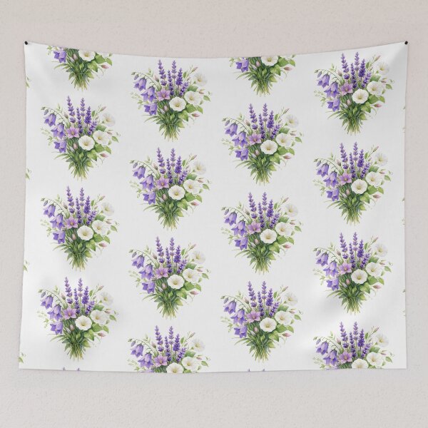 Item preview, Watercolor Bouquet with Wildflowers  designed and sold by silviaol.