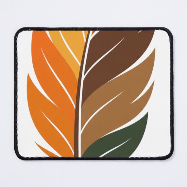 Item preview, Be Free – Minimal Autumn Feather Design, Aesthetic Nature Art, Free Spirit Quote designed and sold by Inner Flame Studio.