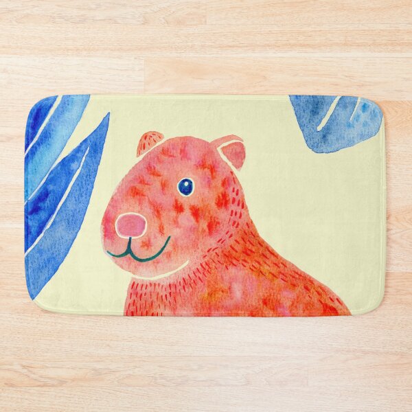 Item preview, Golden Capibara - Soft Vintage Yellow designed and sold by Piret Victoria Ribas.