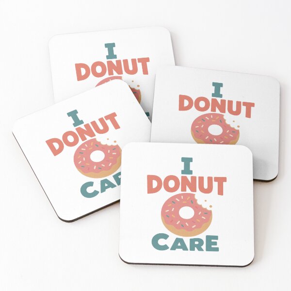 Item preview, I Donut Care Sarcastic Funny Donut Quote Lazy Humor Gift for Introverts World Donut Day designed and sold by Im-Ara.