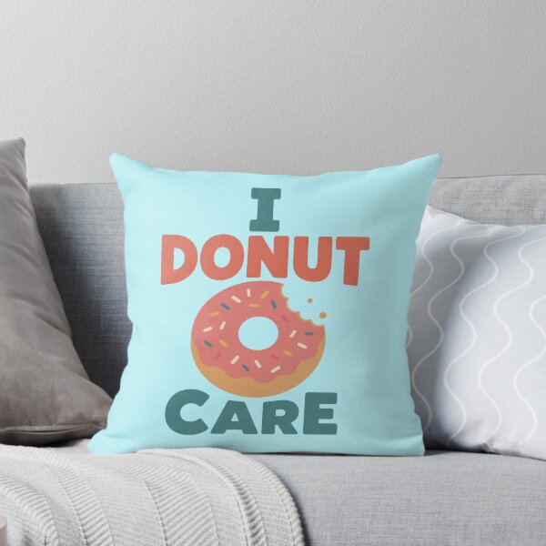 Item preview, I Donut Care Sarcastic Funny Donut Quote Lazy Humor Gift for Introverts World Donut Day designed and sold by Im-Ara.