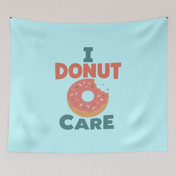 Item preview, I Donut Care Sarcastic Funny Donut Quote Lazy Humor Gift for Introverts World Donut Day designed and sold by Im-Ara.