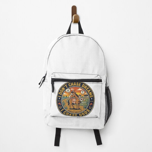 Item preview, Funny Horse Racing Badge - I Chase Odds Not Dreams - Retro Betting Graphic designed and sold by Wear Sculpt.