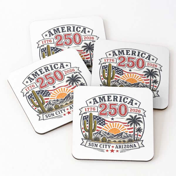 Item preview, America 250 in Sun City Arizona designed and sold by SCHOA.