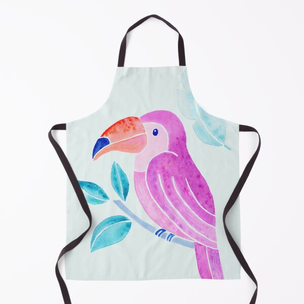 Item preview, Pink Toucan - Soft Mint Sky designed and sold by Piret Victoria Ribas.