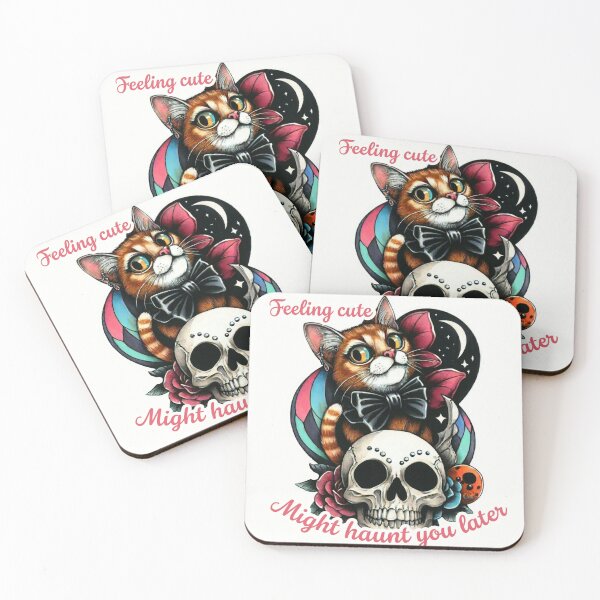Item preview, Feeling Cute Might Haunt You Spooky Cat designed and sold by CAutumnTrapp.