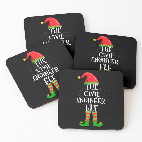 Item preview, CIVIL ENGINEER Elf Family Matching Christmas Group designed and sold by CosmoKitsch.