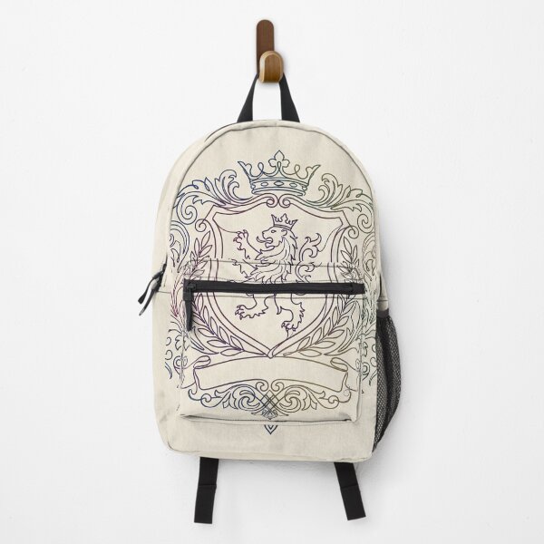 Item preview, Rainbow Heraldic Lion Coat of Arms Crest designed and sold by PixorStudio.