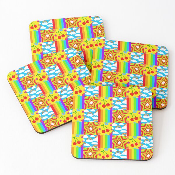 Item preview, Kidcore Patchwork Pattern designed and sold by LittleLinenKitten.