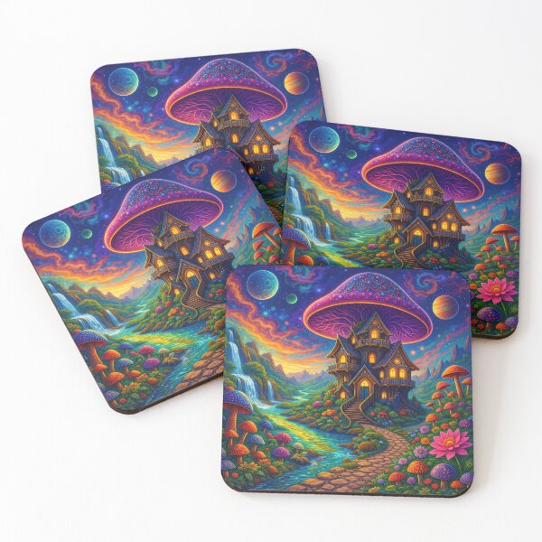 Item preview, Lab Visions 057: Mushroom House Dreamscape designed and sold by The Psychedelic Anarchist.