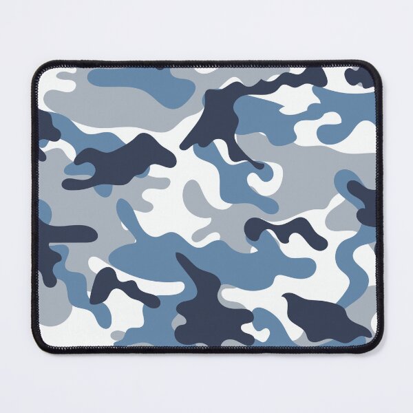 Item preview, Blue and White Camouflage designed and sold by ARTPICS Shirts.
