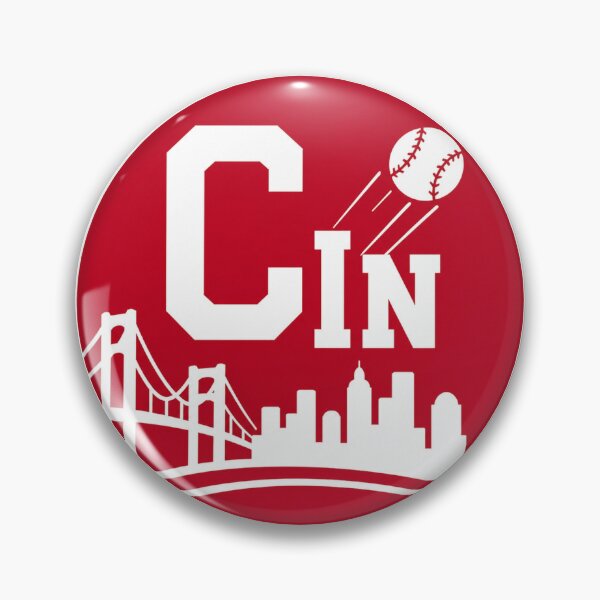 Item preview, Cincinnati Baseball City Logo – Skyline Baseball T-shirt, Hoodie & Fan Gear designed and sold by TKOprintdesigns.